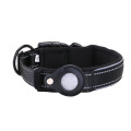 Pet Dog Airtag Reflective Nylon Collar